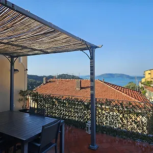Appartamento La Terrazza Sul Golfo Dei Poeti Con Vista Mare, Pitelli